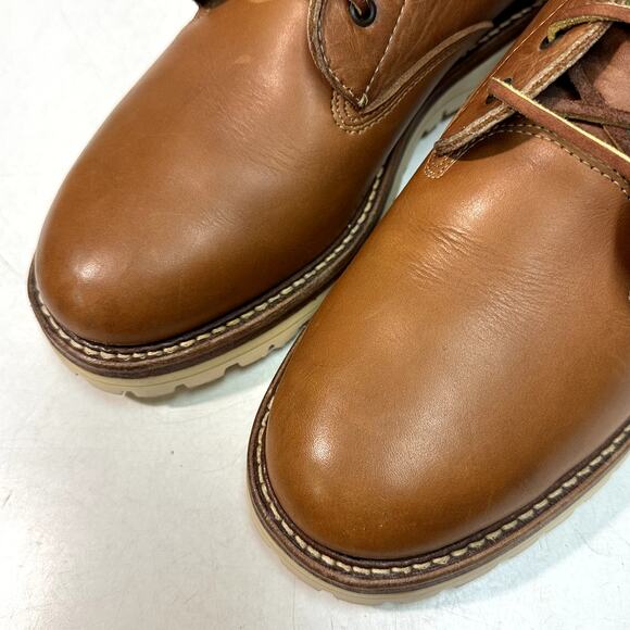 EXCELLENT Rancourt & Co x Cole Haan Plain Toe Boot Vibram Made in Maine USA 10 D - Picture 7 of 13